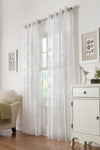 Angelina White Grommet Curtain Panel - 54\" X 84\"