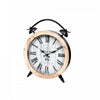 Vintage Wood and Metal Table Clock