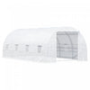 Outsunny 20x10x7ft Heavy Duty Tunnel Walk-in Greenhouse Outdoor Backyard Seed Plant Vegetables Grow