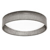 Dainolite Cfled Flush Mount 15\" Grey Shade Lamp