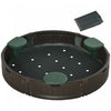 Kids Sandbox With Cover, Sandbox Outdoor With Corner Seat, Easy Assembly, Sand Play Station For Back