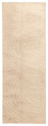 Somos Contemporary Beige Washable Rug 1'10\" x 6'0\" Indoor Area Rug