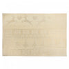 Vinyl Placemat Reindeer and Tree Gold
