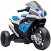 Aosom Kids Electric Powered Ride-On Motorcycle Toy 3-wheels 6v Battery Powered Motorbike With Music