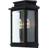 Freemont 2-Light Black Outdoor Wall Light I