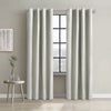 Thermaplus Alpine White Blackout Grommet Curtain Panel - 52 x 108