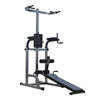 Soozier Multi-function Power Tower With Dip Station, Sit-up Bench, Pullup Bar, Push Up Station, Comb