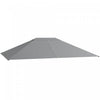 Outsunny 10' X 13' Gazebo Canopy Replacement, Outdoor Gazebo Cover Top Roof Replacement With Vents A