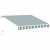 Outsunny 8' x 7' retractable awning, patio awnings, sunshade shelter with 280g/m² Uv & Water-resista