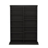 Double Width Wall Storage - Oak Black
