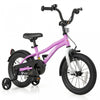 Costway 14" Kids Bike For 3-5 Years Old Boys & Girls With Adjustable Seat Handbrake Reflectors Purple