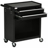 Durhand Rolling Garage Workshop Tool Organizer 2 Drawer Tool Chest