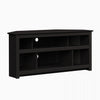 Vasari Corner Flat Panel Plasma and LCD TV Console - Black