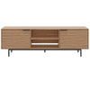 Nordika Hamilton 70\" TV Stand with 2 Storage Cabinets - Light Walnut