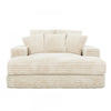 Sealy 68\" Snug Foam Chaise Lounger - Beige