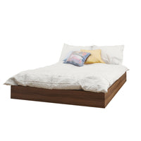 Nordika Full Platform Bed - Walnut