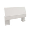 Nordika Full Panel Headboard - White