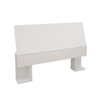 Nordika Full Panel Headboard - White