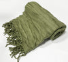 Sion Moss Throw Blanket - 50x60