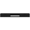 Nordika Slim 72\" Wall-Mounted TV Stand with 2 Storage Cabinets - Black