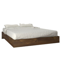 Nordika Full Platform Bed - Truffle