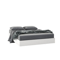 Nordika Full Platform Bed - White