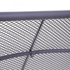 Outsunny Adjustable Balcony Hanging Railing Table, Grey