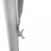 Outsunny Outdoor Flower Stand Serving Table Rectangle, White