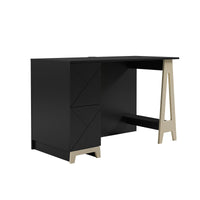 Nordika Atypik 2-Drawer Desk - Black