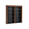 Double Wall Mounted Storage - Cherry Black