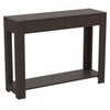 40” Console Table With 2 Drawers And Shelf - Cappuccino