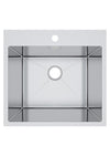 Bristol Sinks Top Mount Stainless Steel Single Bowl Laundry Sink - B1205