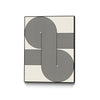 \"Simplicity Xv\" Canvas Framed Black 18x24 Wall Art