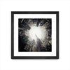 \"City Center Ii\" Matted and Framed Black 36x36 Wall Art