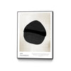 \"Art Graphique\" Canvas Framed Black 30x40 Wall Art