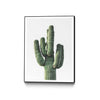 \"Le Cactus\" Canvas Framed Black 24x32 Wall Art