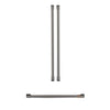Café French-Door Refrigerator Brushed Black Handle Set - CXMA3H3PNBT