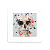 \"Party Favor\" Matted and Framed White 36x36 Wall Art