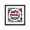 \"Its Here To Stay\" Matted and Framed Black 30x30 Wall Art