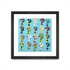 \"Pop The Question\" Matted and Framed Black 30x30 Wall Art