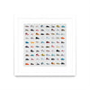 \"Life Is Short Buy The Shoes\" Matted and Framed White 30x30 Wall Art