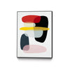 \"Joy And Pop I\" Canvas Framed Black 30x40 Wall Art