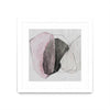 \"Tickled With Pink\" Matted and Framed White 36x36 Wall Art
