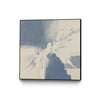 \"Cool Fury I\" Canvas Framed Black 20x20 Wall Art