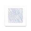 \"Hula Ii\" Matted and Framed White 36x36 Wall Art