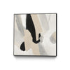 \"Dynamic Concourse Ii\" Canvas Framed Black 20x20 Wall Art