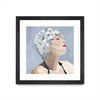 \"Getting My Tan On\" Matted and Framed Black 36x36 Wall Art
