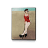 \"Rays Of Glamour\" Canvas Framed Black 24x32 Wall Art