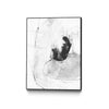 \"Looking Lens Ii\" Canvas Framed Black 30x40 Wall Art