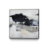 \"Big Bonanza\" Canvas Framed Black 20x20 Wall Art